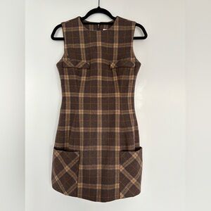 Guizio Rowan Tartan Dress